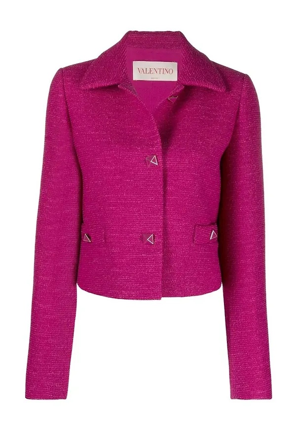 Valentino - Blazer - Lila - Dam - Storlek: XS