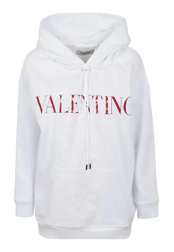 Valentino - Hoodies - Vit - Dam - Storlek: Xs,S