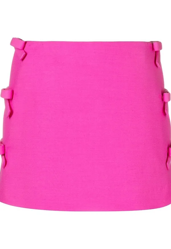 Valentino byxkjol med rosett - Rosa