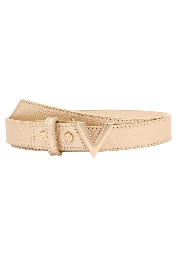 VALENTINO Bälte 'DIVINA' champagne / guld