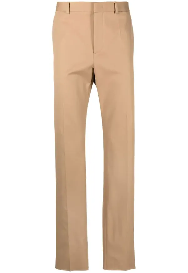 Valentino chinos med pressveck - Neutral
