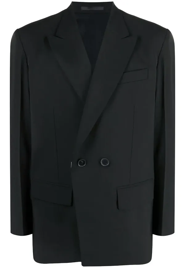 Valentino dubbelknäppt blazer - Svart