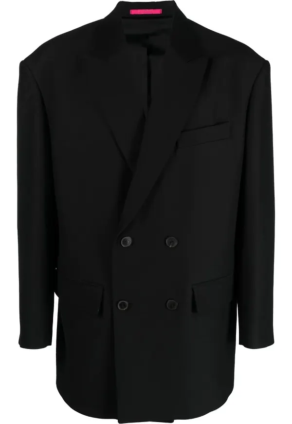 Valentino dubbelknäppt blazer - Svart