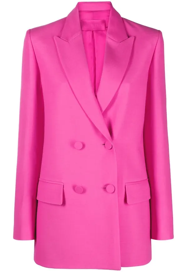 Valentino dubbelknäppt jacka - Rosa