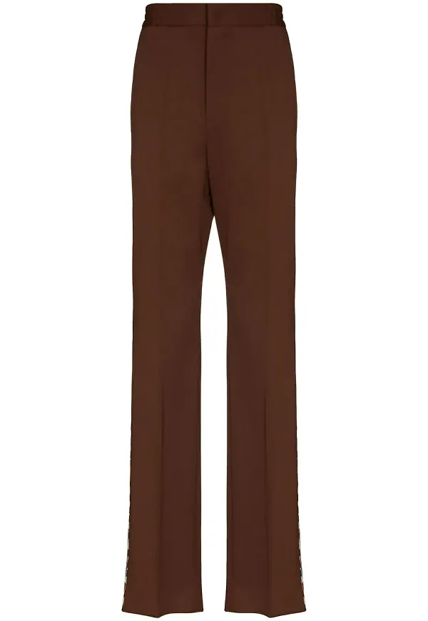 Valentino finbyxor med panel - Brun