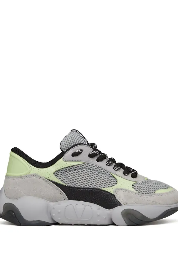 Valentino Garavani Bubbleback grova sneakers - Grå