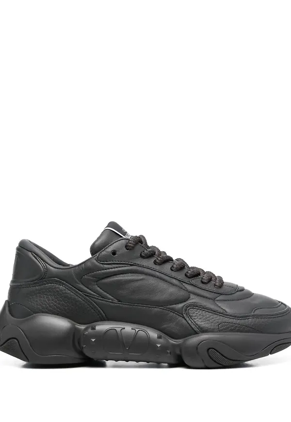 Valentino Garavani Bubbleback låga sneakers - Svart