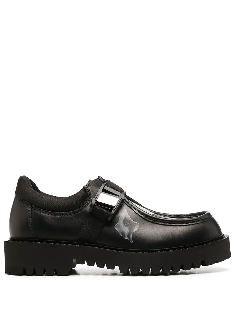 Valentino Garavani Flowersity läderskor - Svart