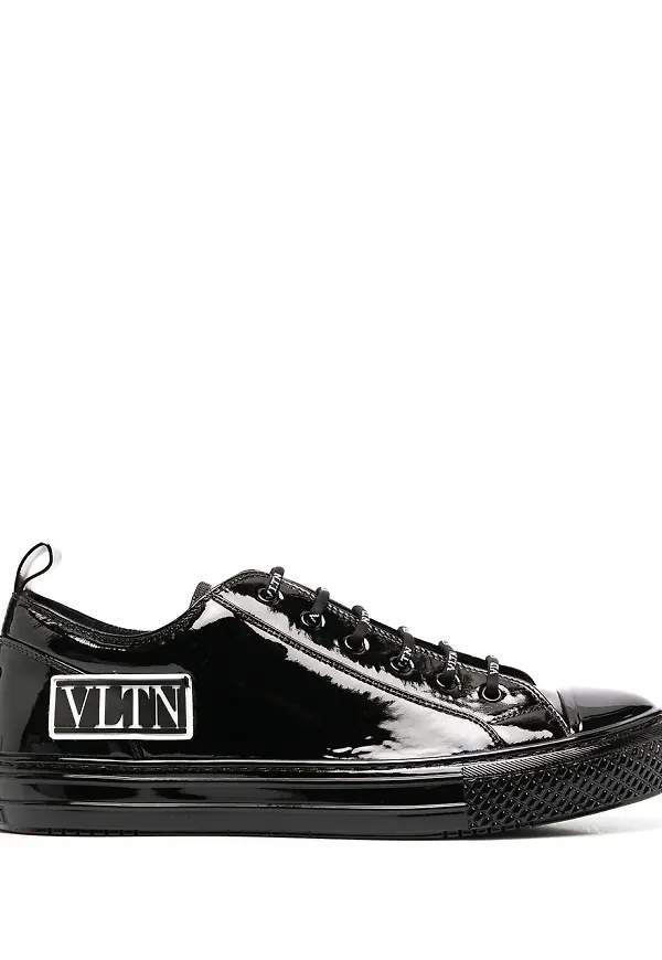 Valentino Garavani Giggies låga sneakers - Svart