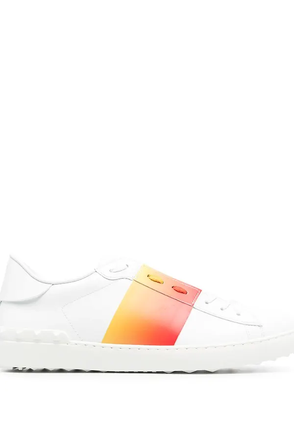 Valentino Garavani låga sneakers - Vit