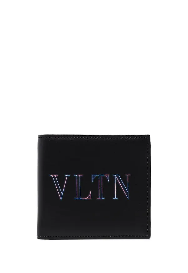Valentino Garavani Neon VLTN vikt plånbok - Svart