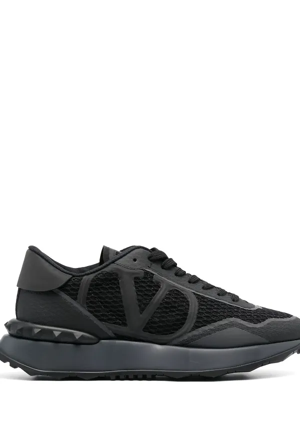 Valentino Garavani Netrunner låga sneakers - Svart