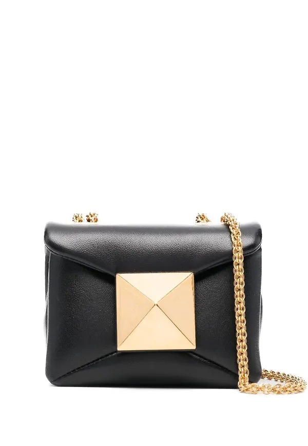 Valentino Garavani One Stud miniväska - Svart