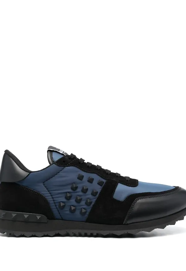 Valentino Garavani Rockrunner låga sneakers - Blå