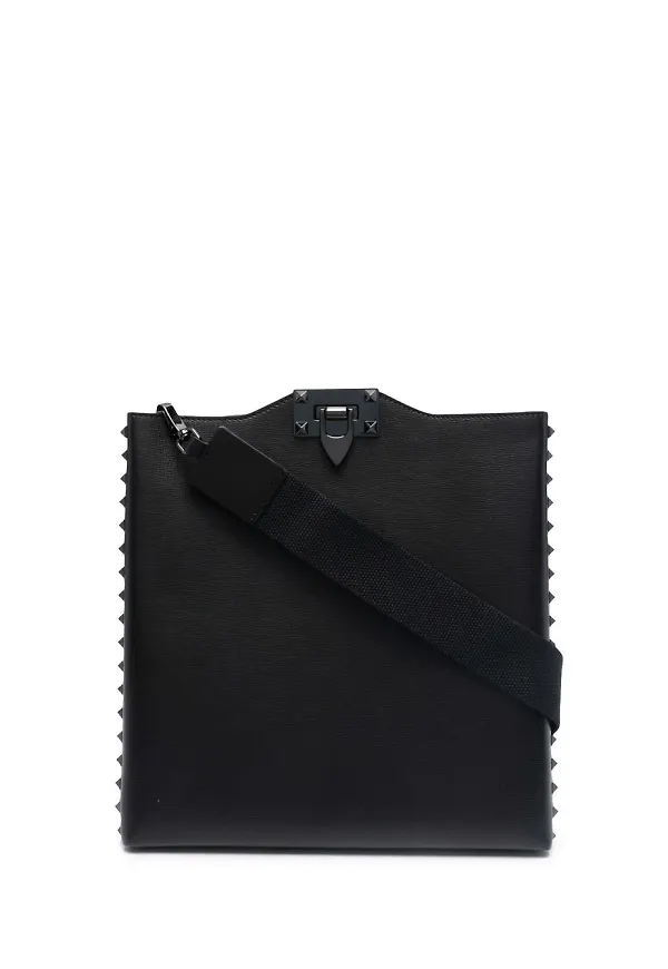 Valentino Garavani Rockstud Alcove axelväska - Svart