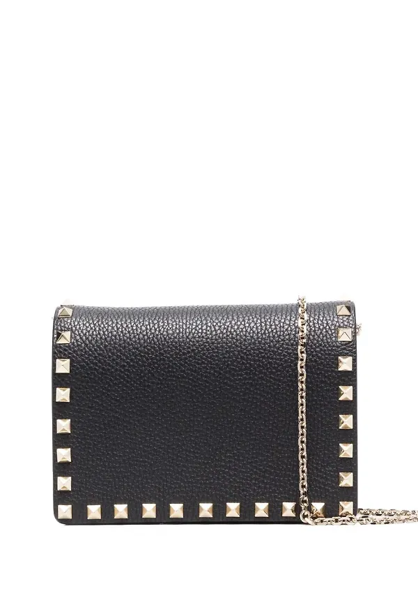 Valentino Garavani Rockstud clutch - Svart