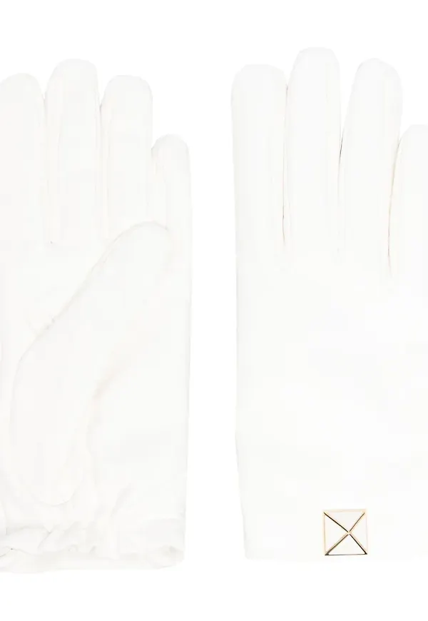 Valentino Garavani Rockstud handskar - Vit