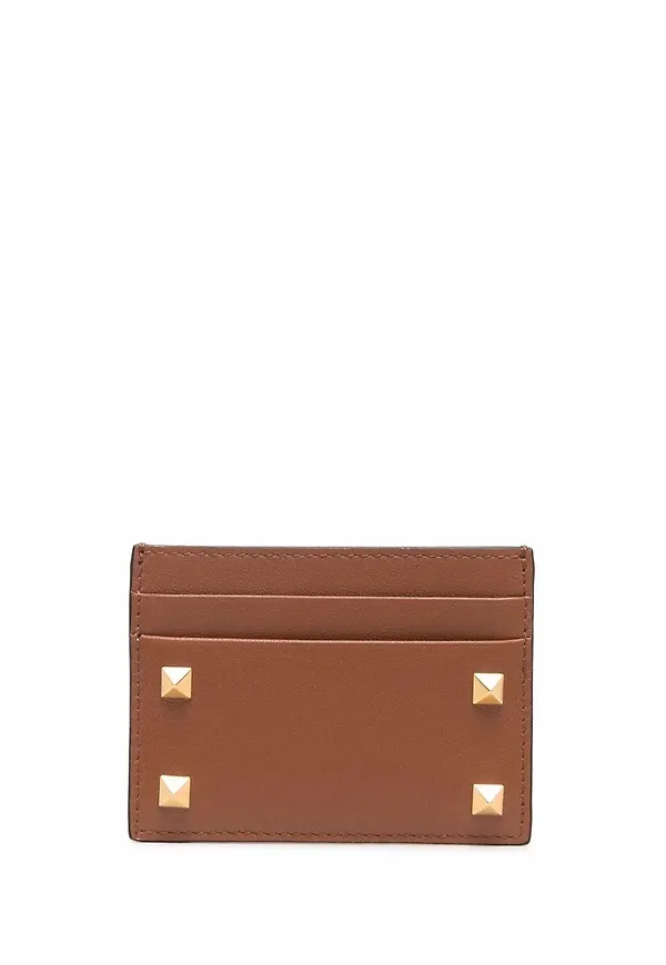 Valentino Garavani Rockstud korthållare - Brun