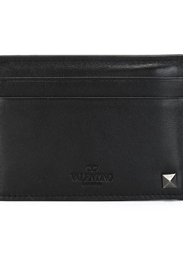 Valentino Garavani Rockstud korthållare - Svart
