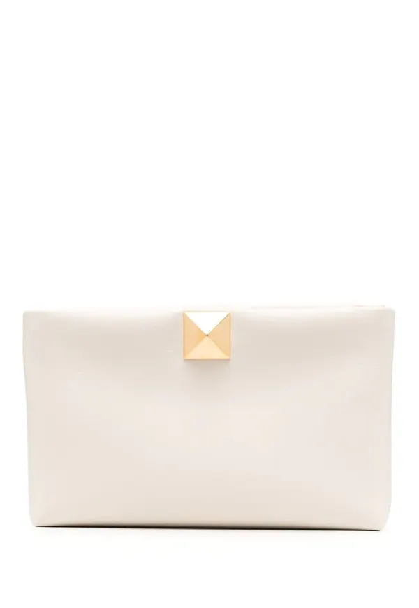 Valentino Garavani Rockstud kuvertväska - Neutral