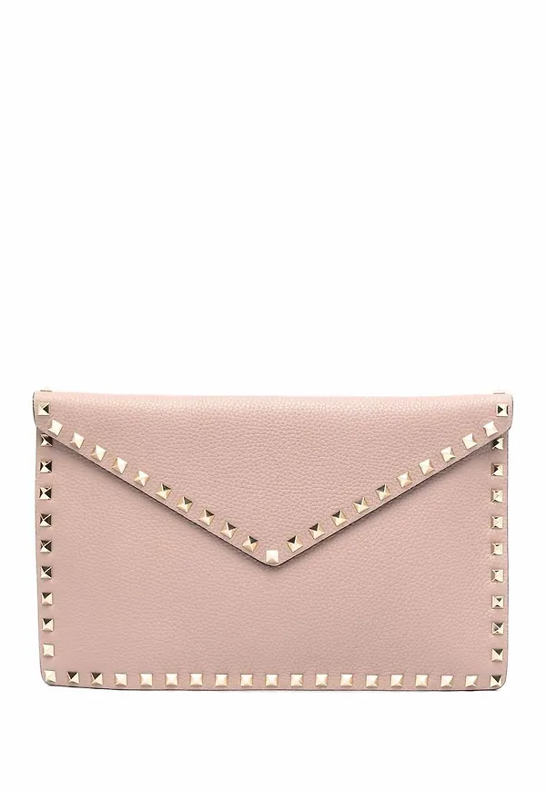 Valentino Garavani Rockstud kuvertväska - Rosa