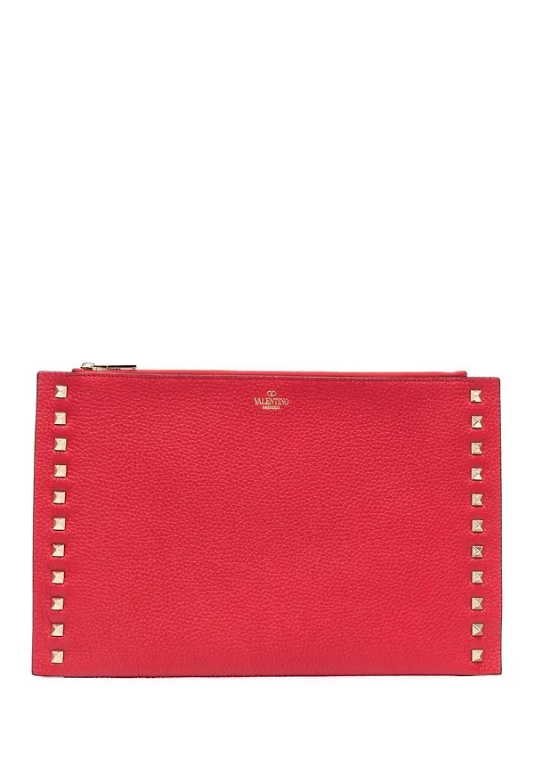 Valentino Garavani Rockstud kuvertväska - Röd