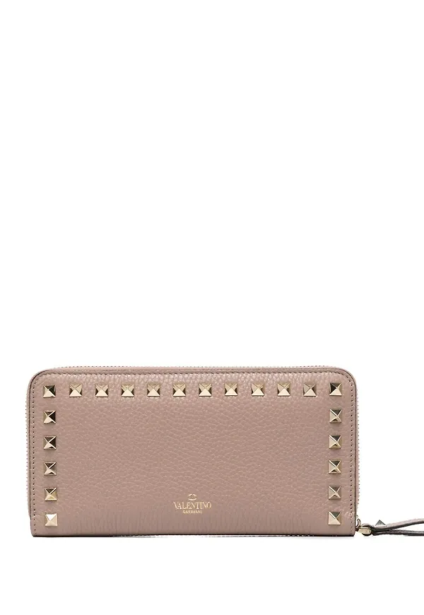 Valentino Garavani Rockstud plånbok - Brun