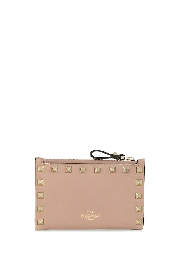Valentino Garavani Rockstud portmonnä - Neutral