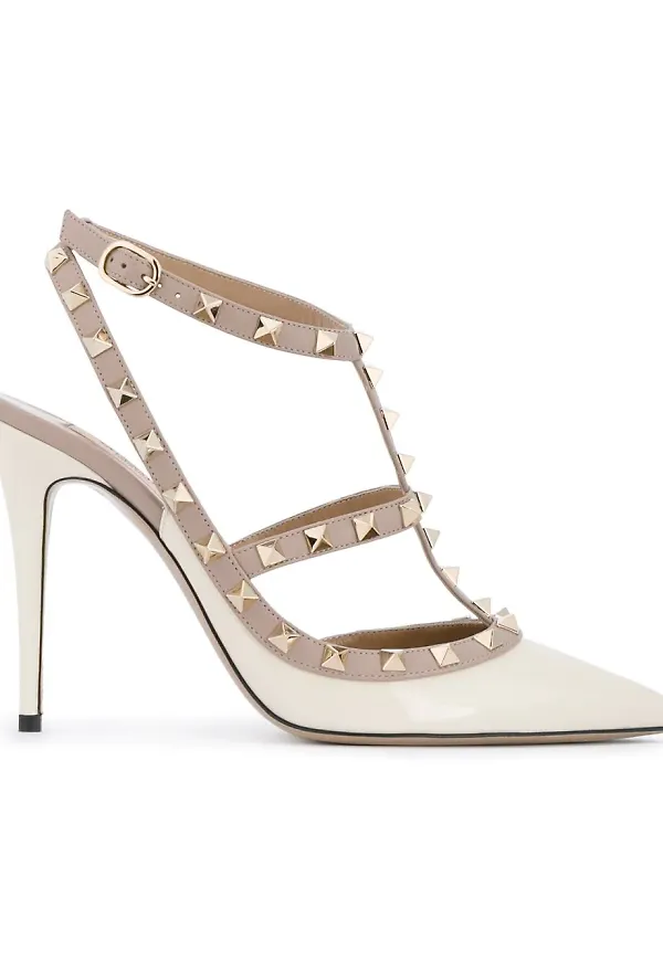 Valentino Garavani Rockstud pumps - Neutral
