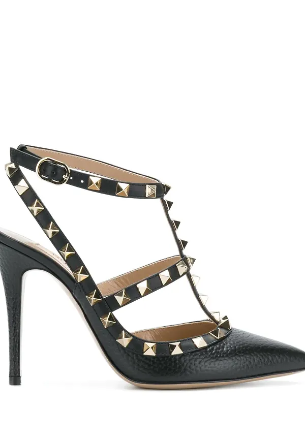 Valentino Garavani Rockstud pumps - Svart