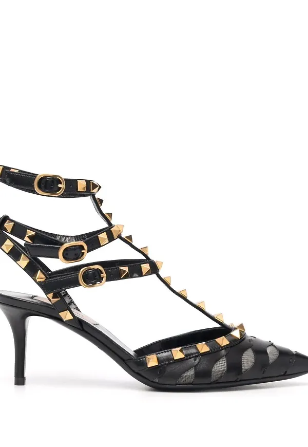 Valentino Garavani Rockstud pumps - Svart