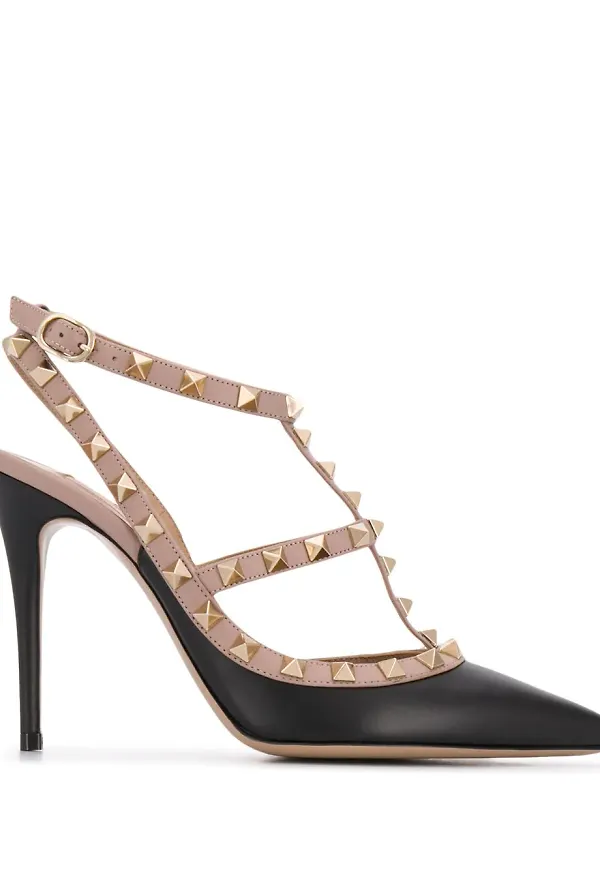 Valentino Garavani Rockstud pumps - Svart
