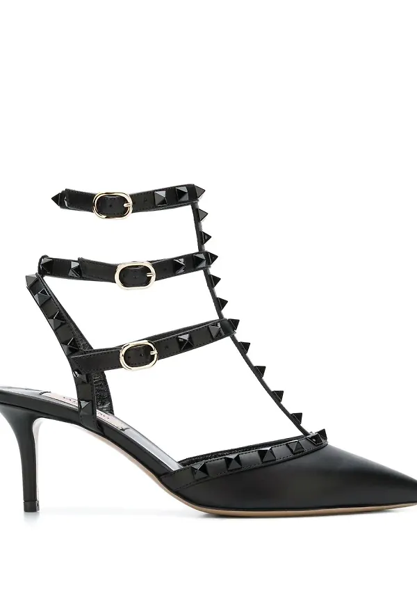 Valentino Garavani Rockstud pumps - Svart