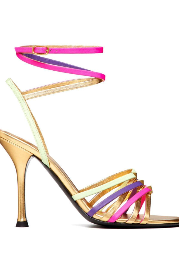 Valentino Garavani Rockstud remsandaler - Gul