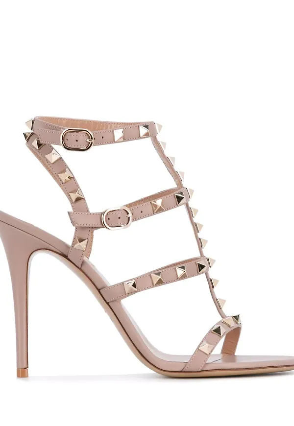Valentino Garavani Rockstud sandaler - Rosa