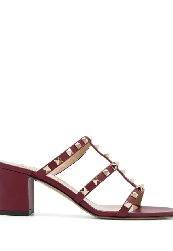 Valentino Garavani Rockstud sandaler - Röd