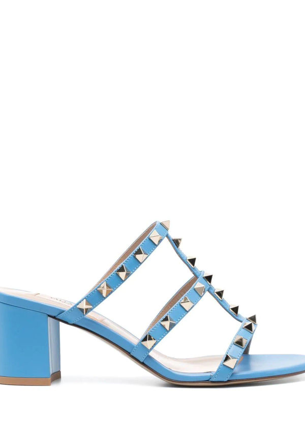 Valentino Garavani Rockstud slip-ons - Blå