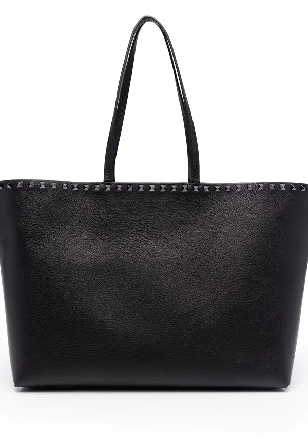 Valentino Garavani Rockstud stor totebag - Svart