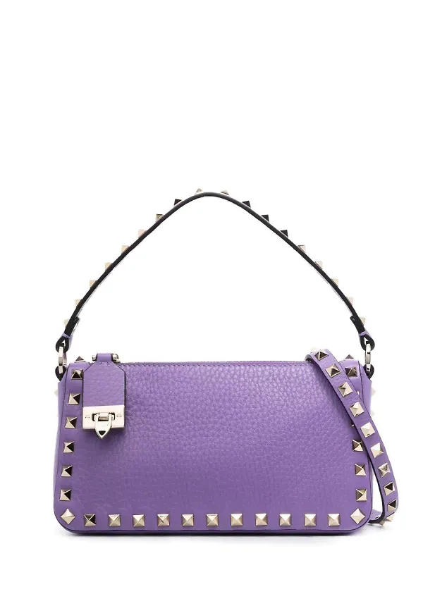 Valentino Garavani Rockstud totebag - Lila