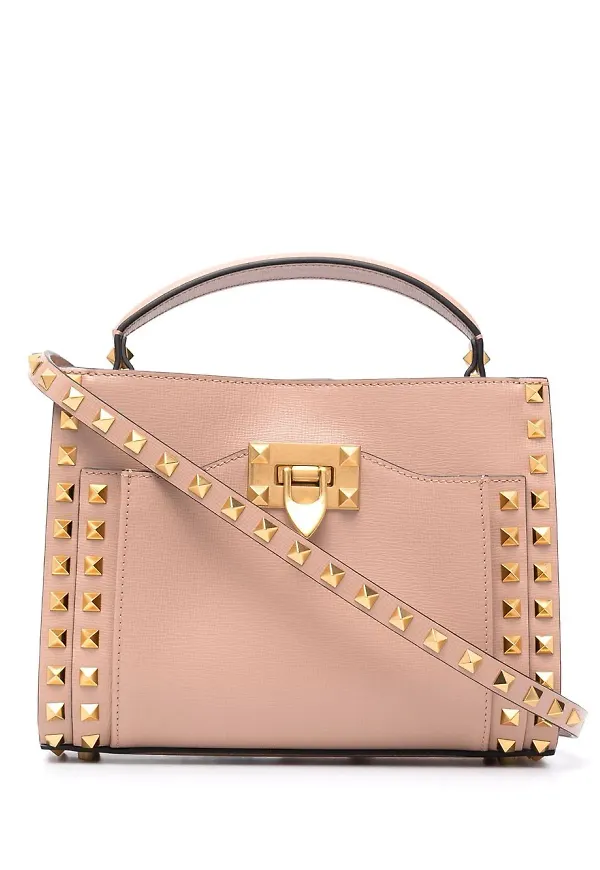 Valentino Garavani Rockstud totebag - Neutral