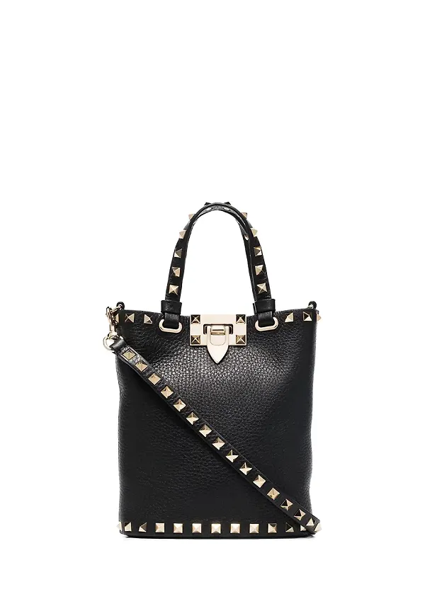 Valentino Garavani Rockstud totebag - Svart