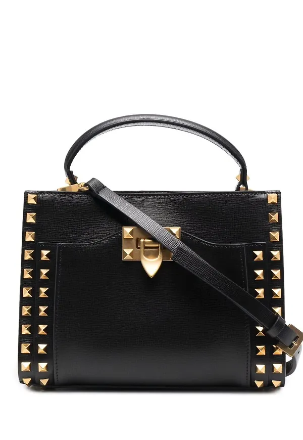 Valentino Garavani Rockstud totebag - Svart