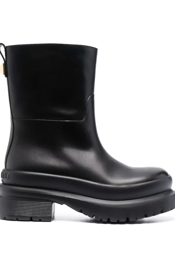 Valentino Garavani Roman-Stud stövletter - Svart