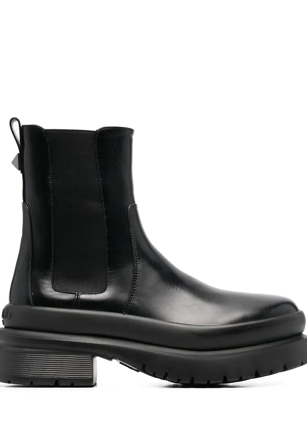 Valentino Garavani Roman Stud stövletter - Svart