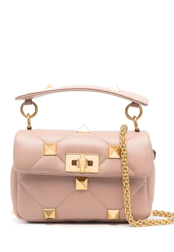 Valentino Garavani Roman Stud totebag - Rosa
