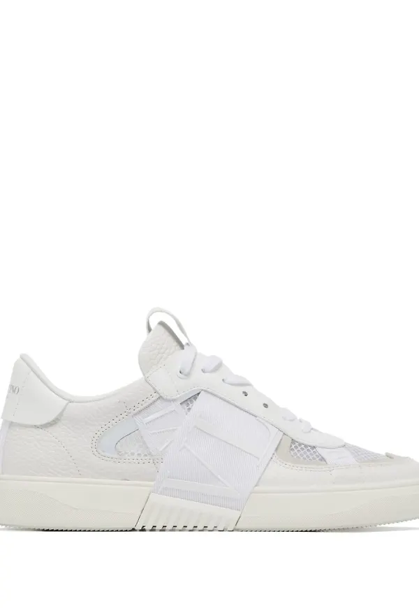 Valentino Garavani sneakers med meshdetalj - Vit