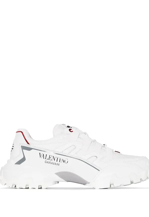 Valentino Garavani träningssneakers - Vit