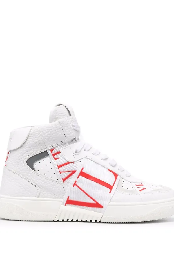 Valentino Garavani Untitled höga sneakers - Vit