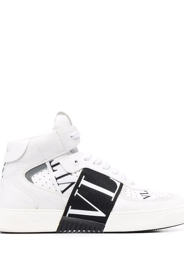 Valentino Garavani Untitled höga sneakers - Vit