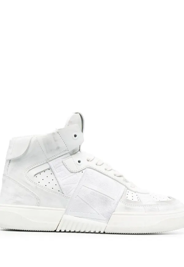 Valentino Garavani VL7N höga sneakers - Vit